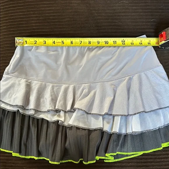 Lucky in Love Multicolor Layered Women's Tennis Skirt Size 12 - Picture 6 of 6